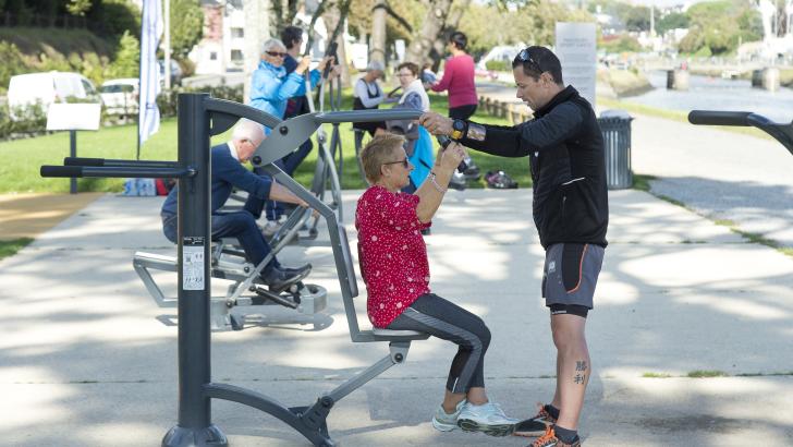  Découverte du parcours sport santé