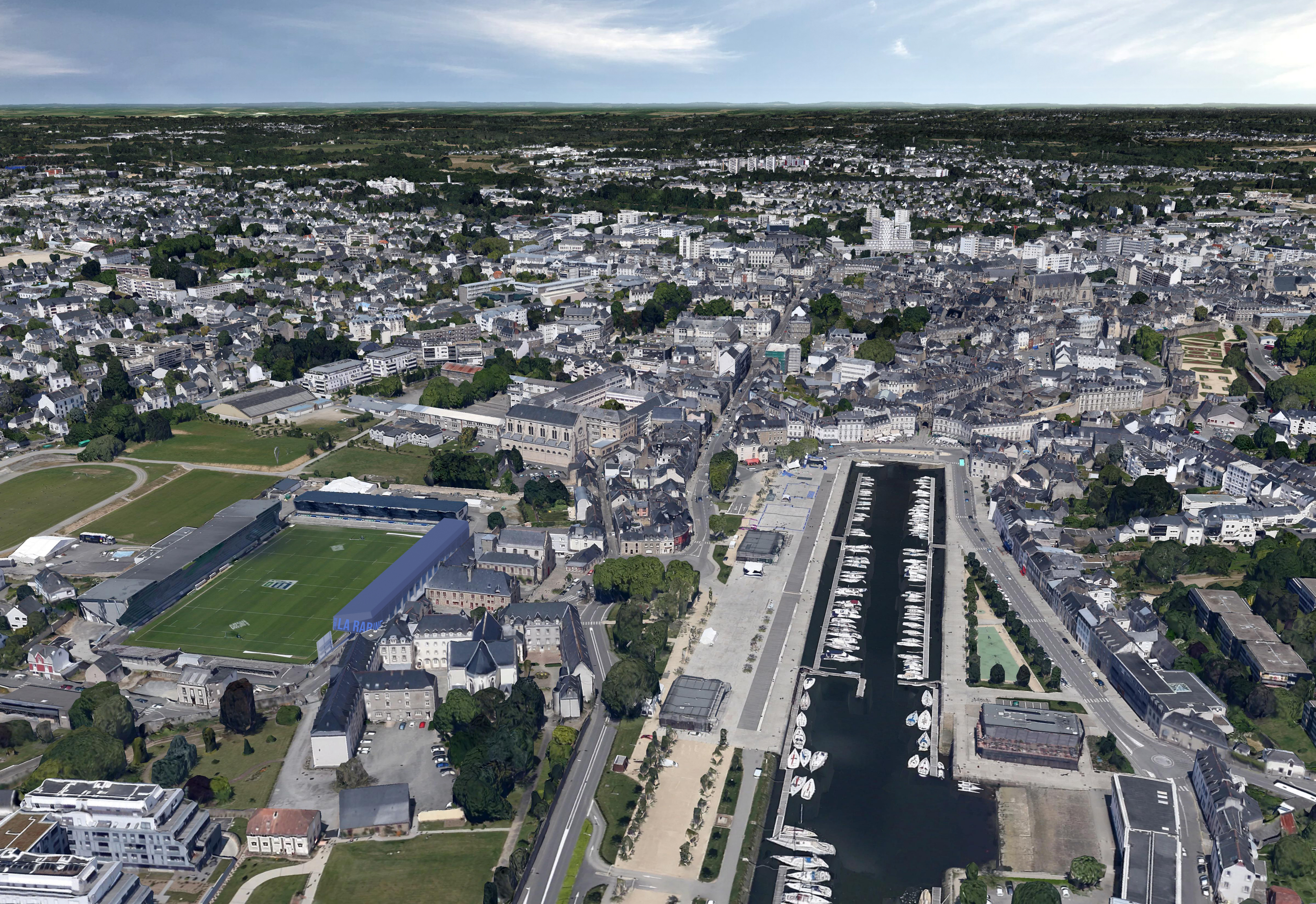 Stade De La Rabine évènements à Venir Reconstruction de la Tribune Est de la Rabine | Ville de Vannes