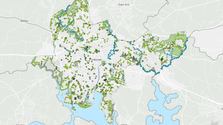 carte urbanisme arbres protégés