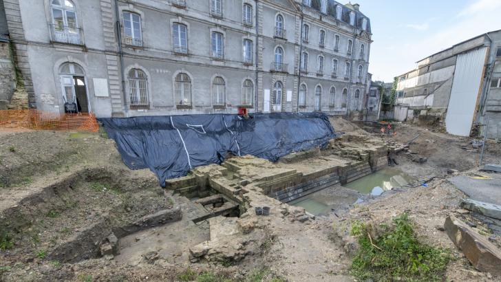 Chantier Fouilles Archéologiques Château de l'Hermine