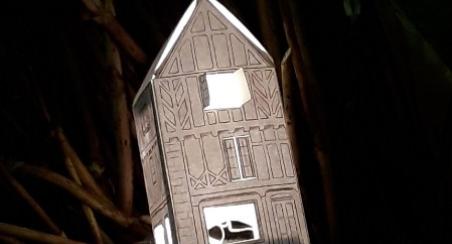 silhouette lumineuse